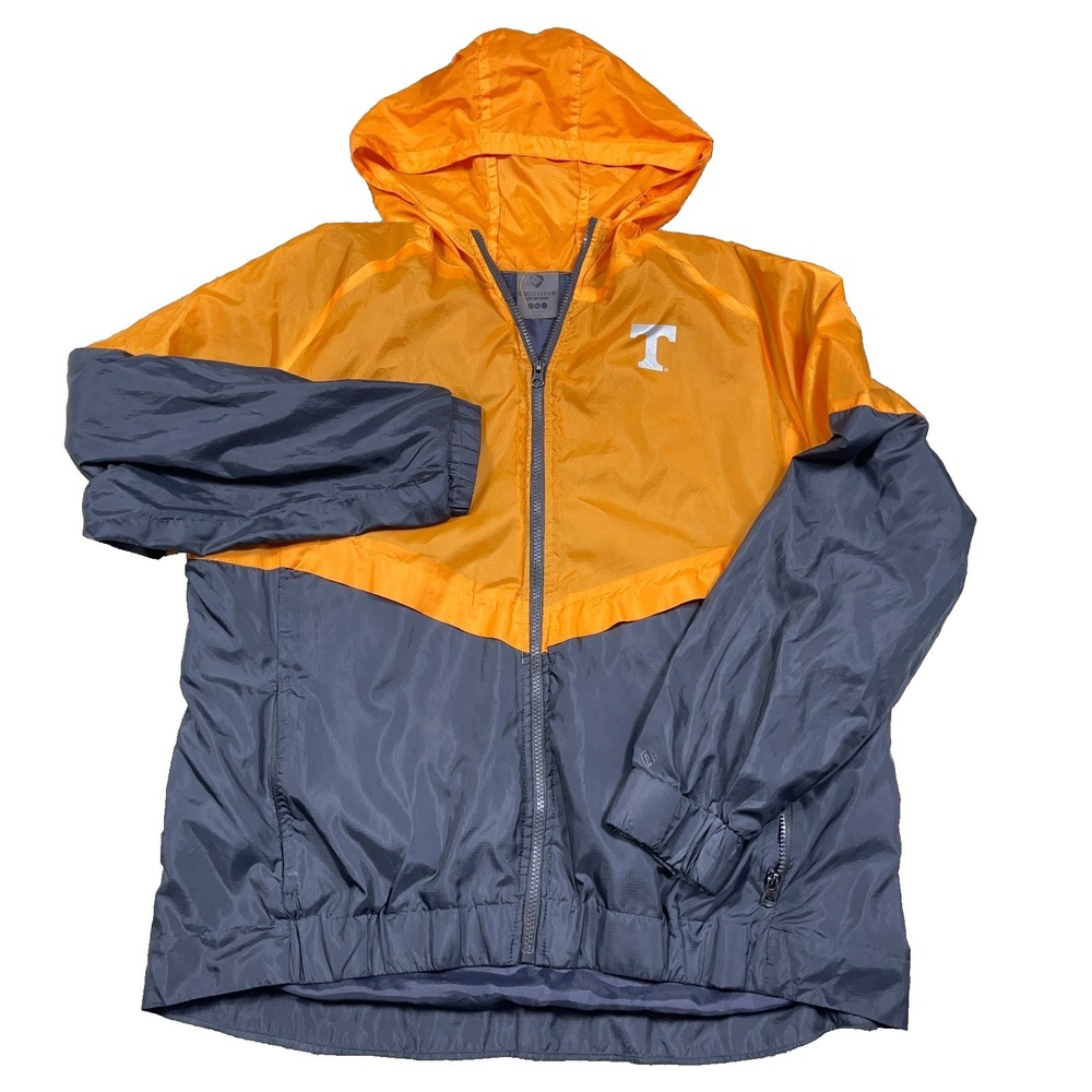 Tennessee Volunteers Jacket Jacket Women XXL Wind Rain Coat Lightweight Packable